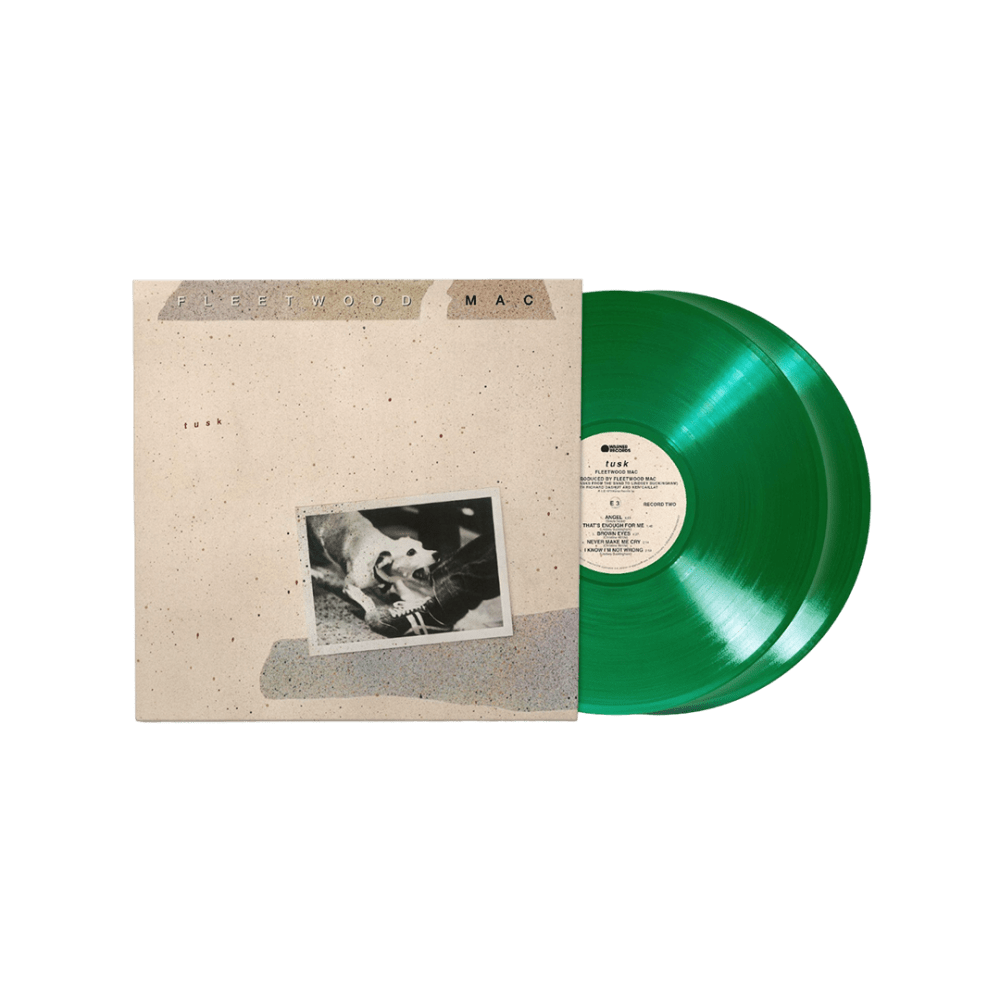 Fleetwood Mac - Tusk Transparent Light Green Double Heavyweight Vinyl