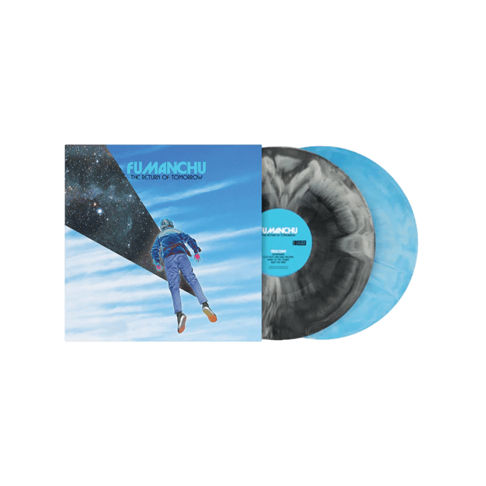 Fu Manchu - The Return Of Tomorrow Galaxy Blue Black Double Vinyl