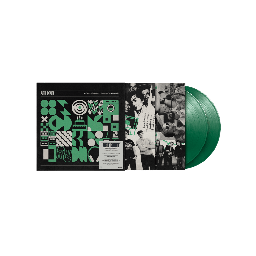 Art Brut - A Record Collection, Reduced To A Mixtape Green Double Vinyl