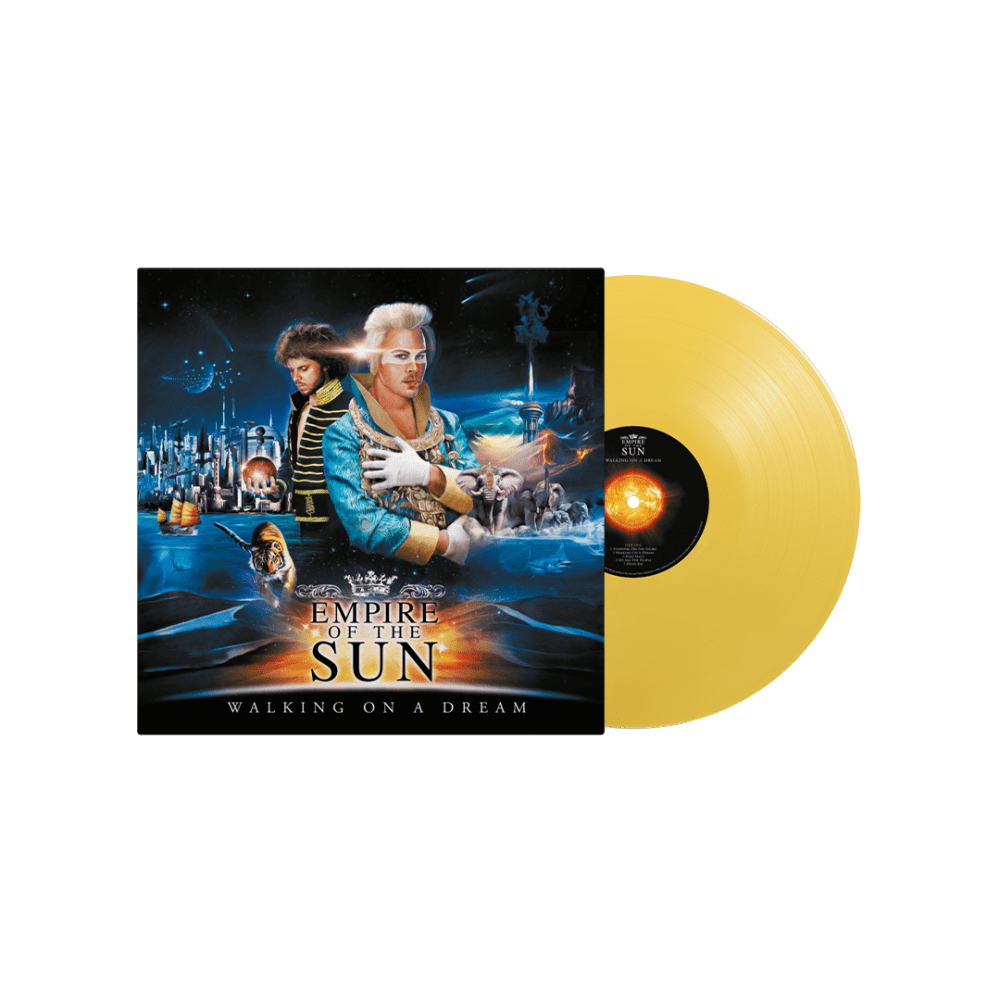 Empire Of The Sun - Walking On A Dream Mustard Yellow Vinyl