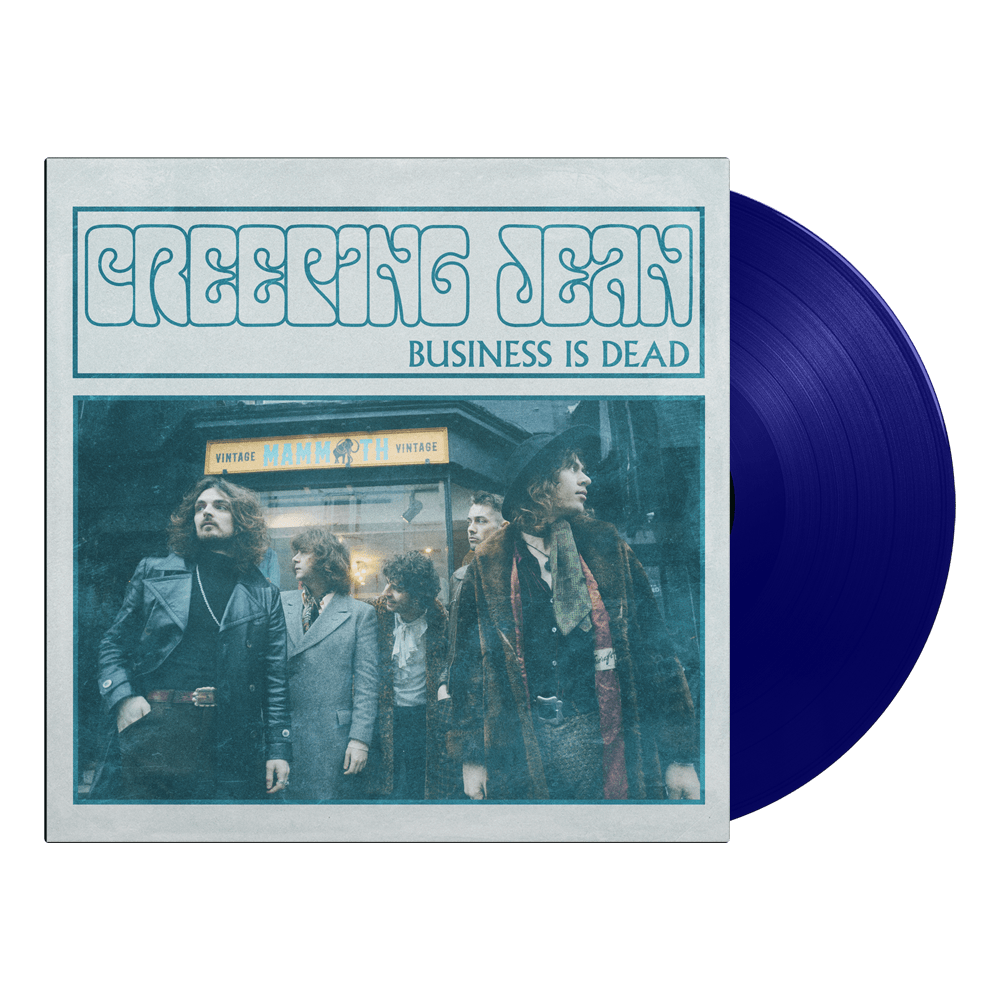 Creeping Jean - Business Is Dead Blue Vinyl LP