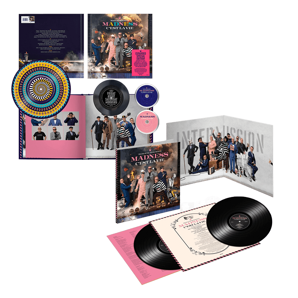 Madness - Theatre of the Absurd Presents C'est La Vie Enhanced Edition Vinyl Bookpack Standard Edition Double Vinyl