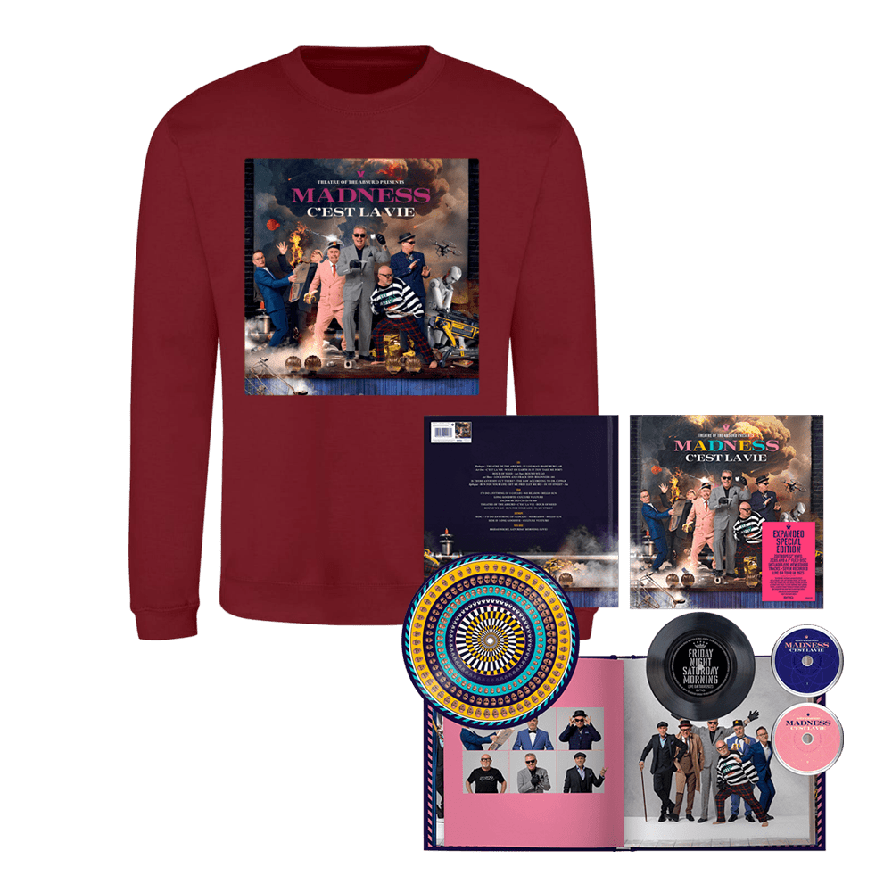 Madness - Theatre of the Absurd Presents C'est La Vie Enhanced Edition Vinyl Bookpack Longsleeve