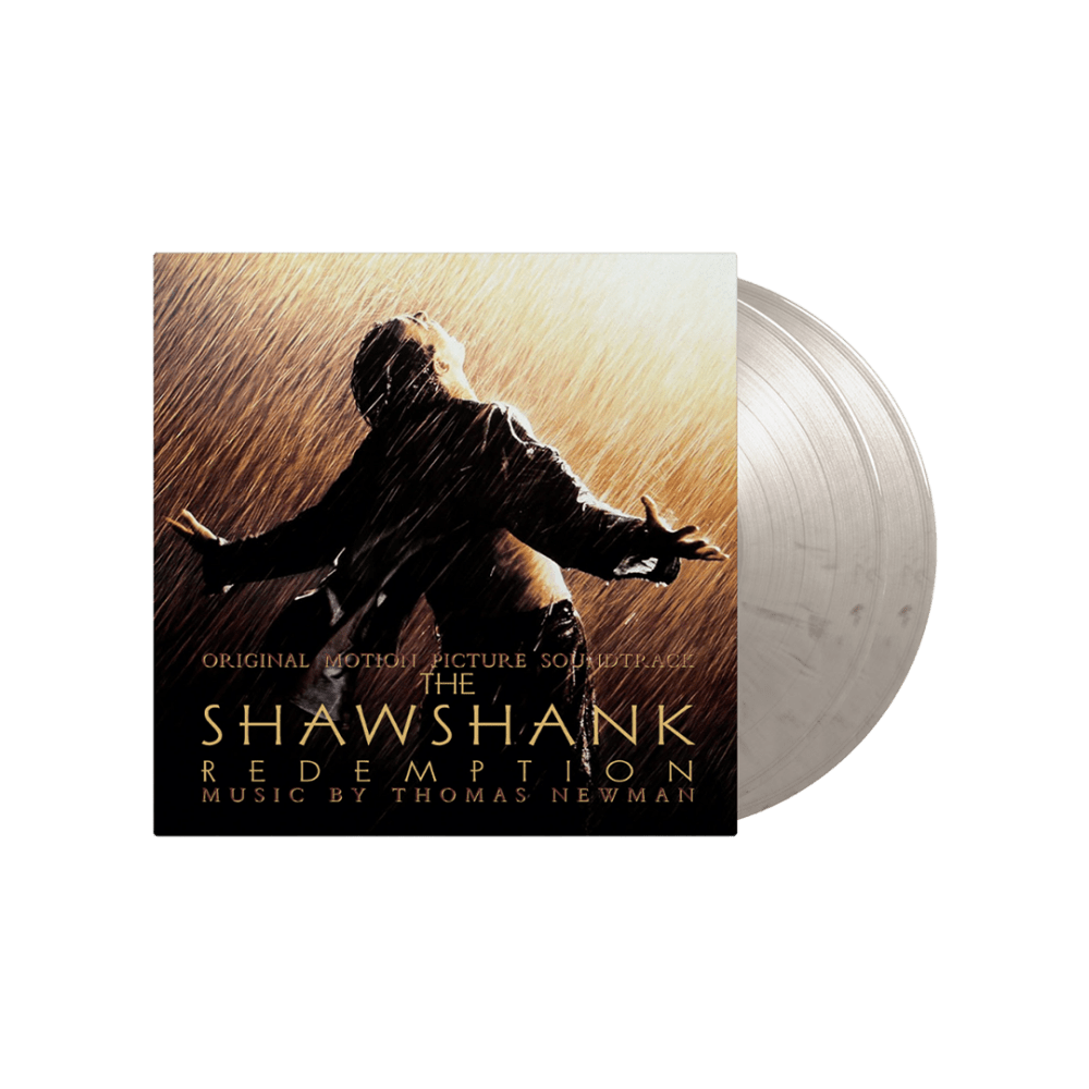 Thomas Newman - The Shawshank Redemption Soundtrack Black & White Marbled Double Heavyweight Vinyl