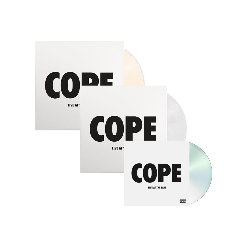 Manchester Orchestra - COPE Live At The Earl Bone Clear Vinyl CD