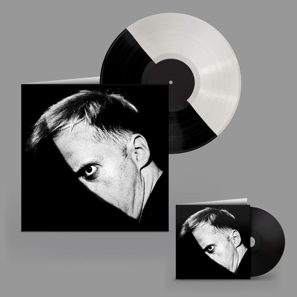 Hamish Hawk - A Firmer Hand Exclusive Half Black & Half White Vinyl CD with Signed Print