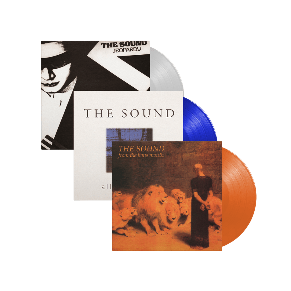 The Sound - Jeopardy White From The Lions Mouth Orange All Fall Down Blue Vinyl