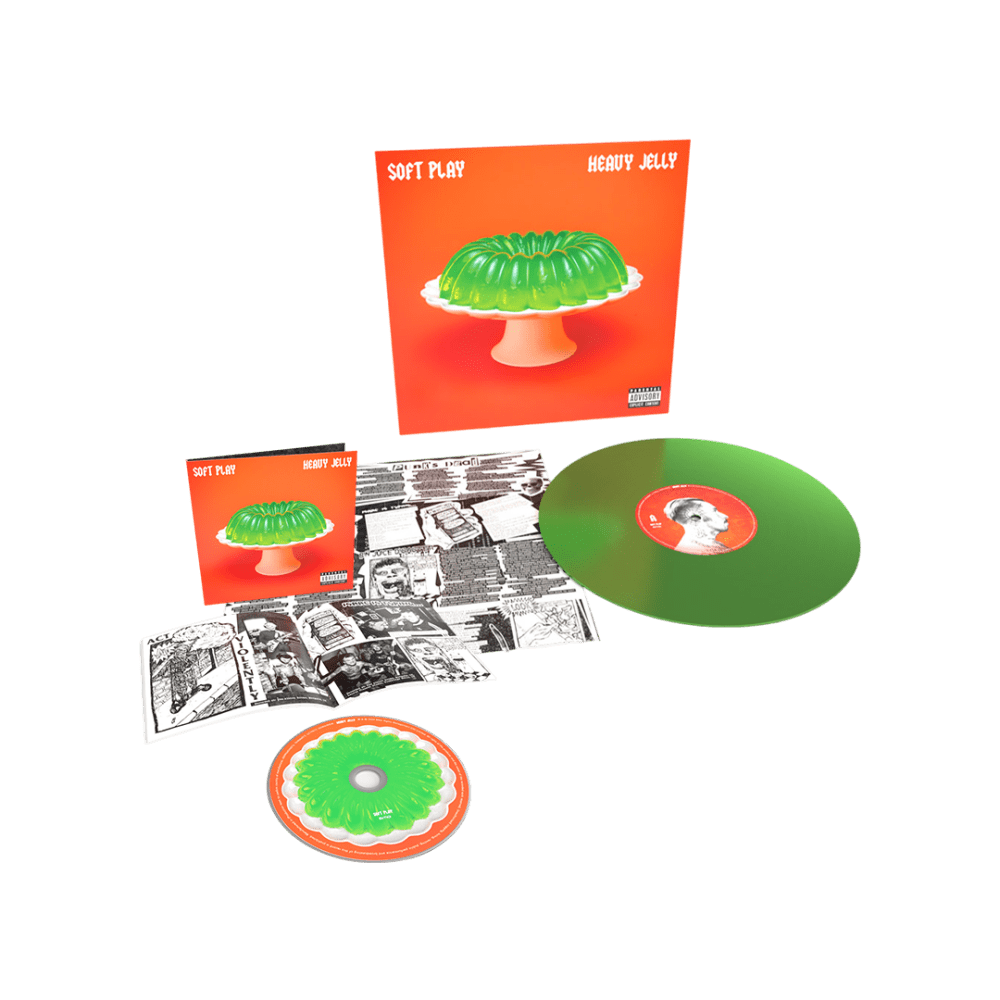 SOFT PLAY - HEAVY JELLY Green Vinyl CD