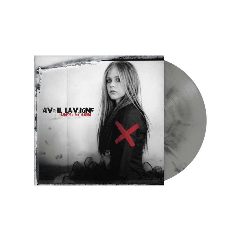 Avril Lavigne - Under My Skin Silver/Grey & Black Marble Vinyl