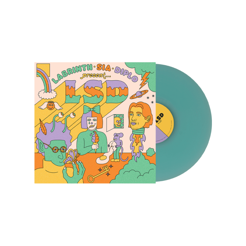 LSD - Labrinth, Sia & Diplo Present... LSD Sea Glass Vinyl