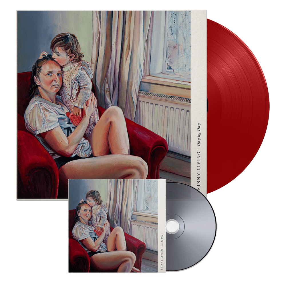 Skinny Living - Day By Day Signed Red Vinyl & Signed CD