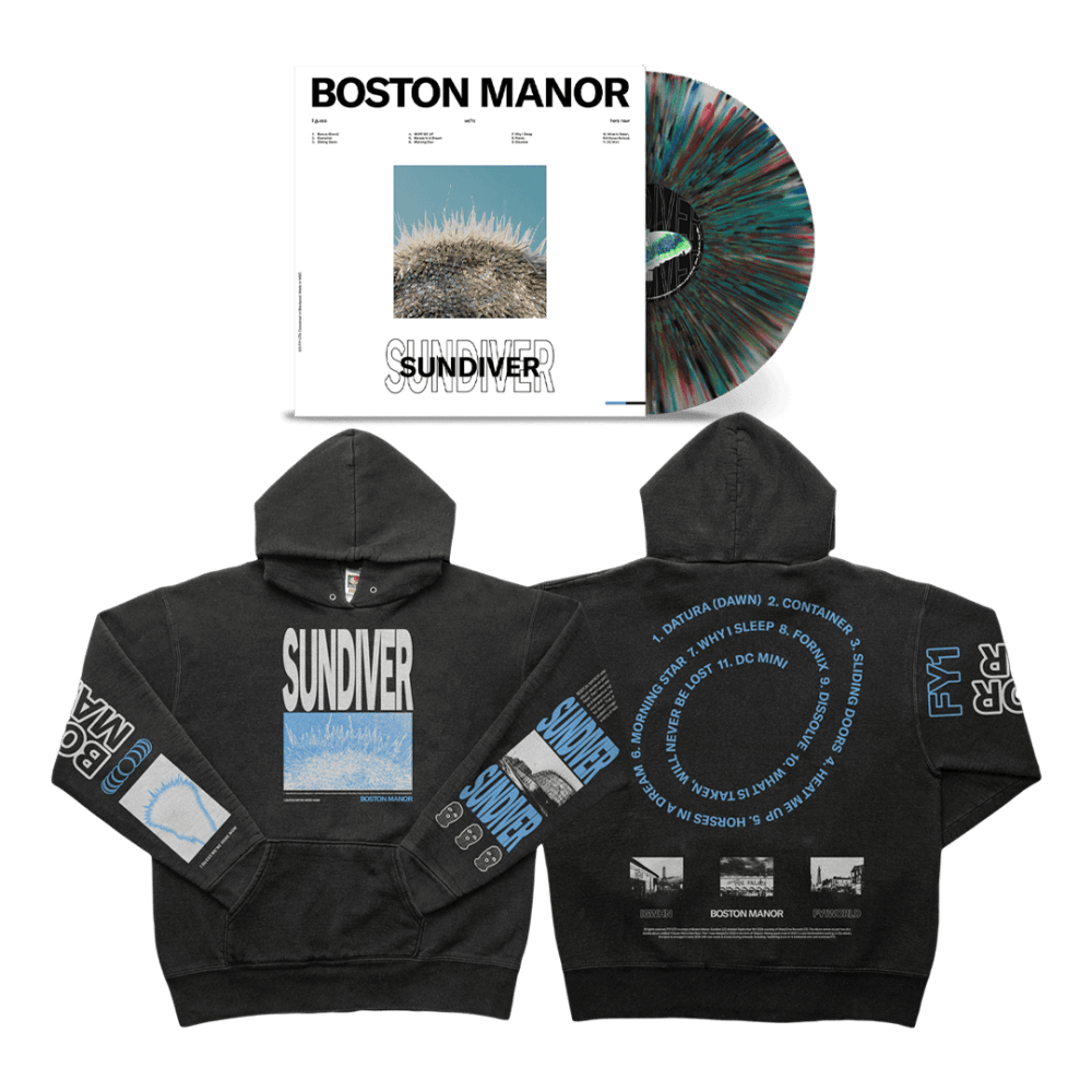 Boston Manor - Sundiver Shimmer Vinyl Hoodie