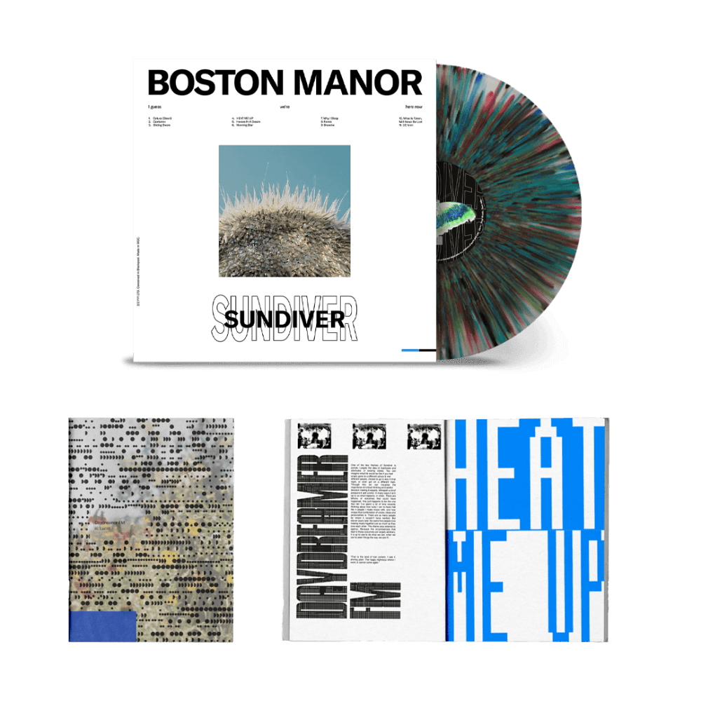 Boston Manor - Sundiver Shimmer Vinyl Lucid Zine