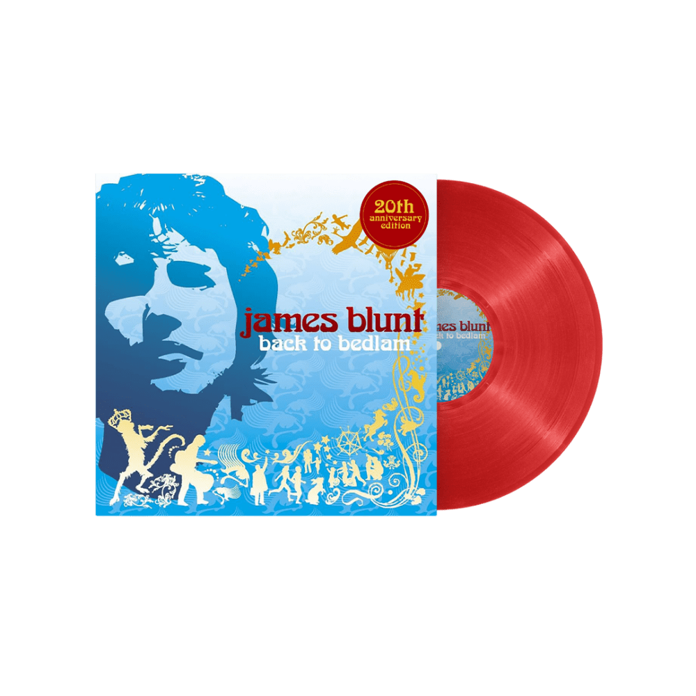 James Blunt - Back To Bedlam 20th Anniversary Edition Recycled Red Vinyl