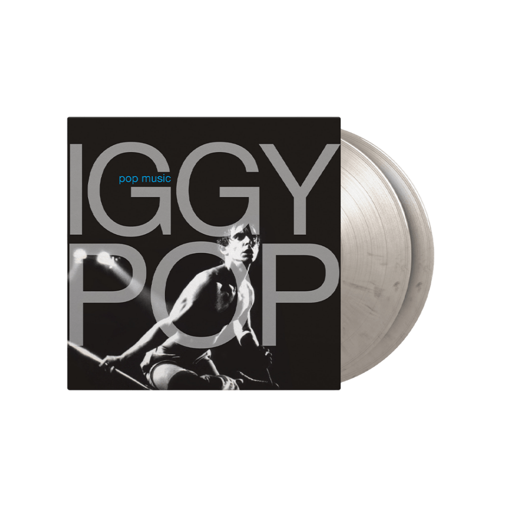 Iggy Pop - Pop Music Grey Double Heavyweight Vinyl