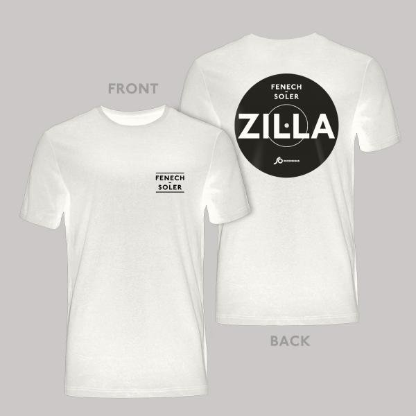 Fenech-Soler - Zilla White Vinyl Style T-Shirt