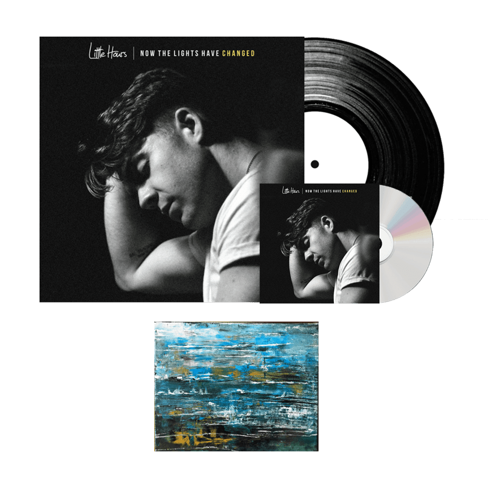 Little Hours - Now The Lights Have Changed CD Vinyl Bundle Print