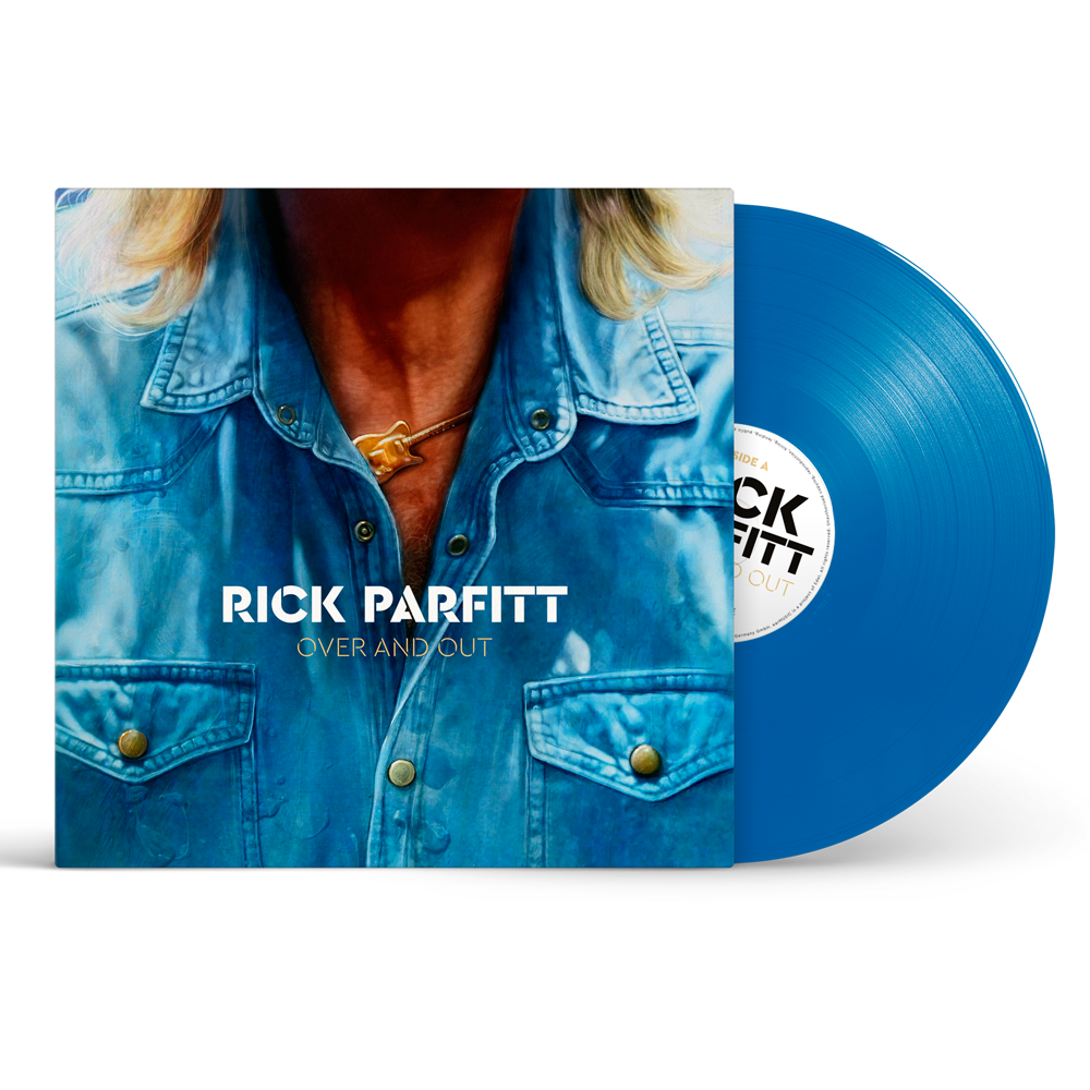 Rick Parfitt - Over And Out Ltd Edition Exclusive Blue Vinyl Heavyweight LP