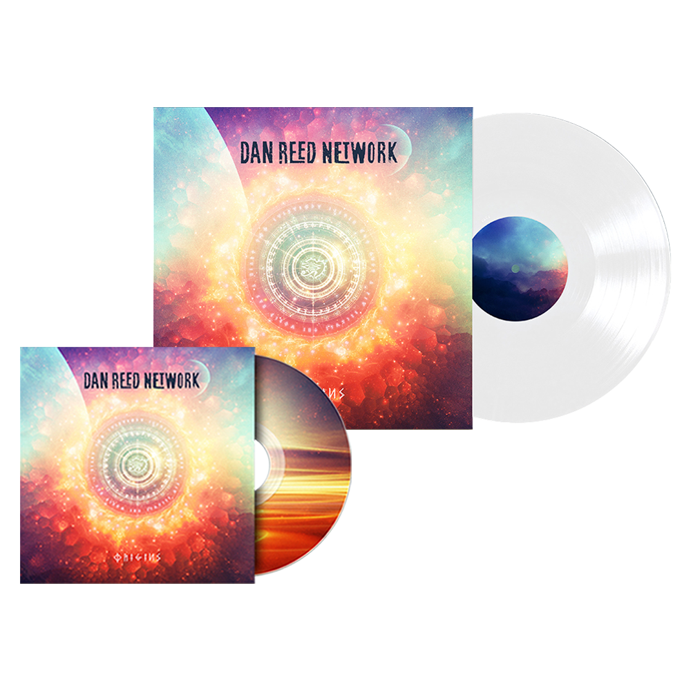 Dan Reed Network - Origins CD Album White Vinyl