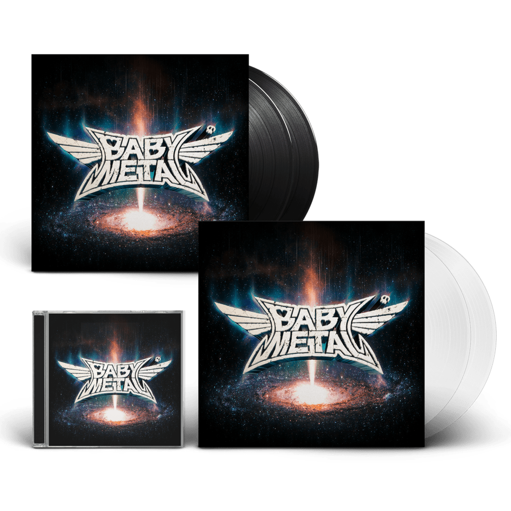 Babymetal - Metal Galaxy CD Black Double Vinyl Transparent Double Vinyl