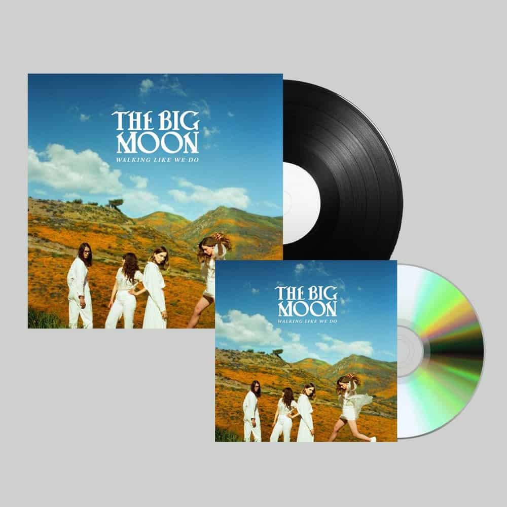 The Big Moon - Walking Like We Do Black Vinyl CD Album