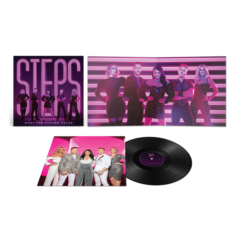 Steps - What The Future Holds Black Vinyl LP