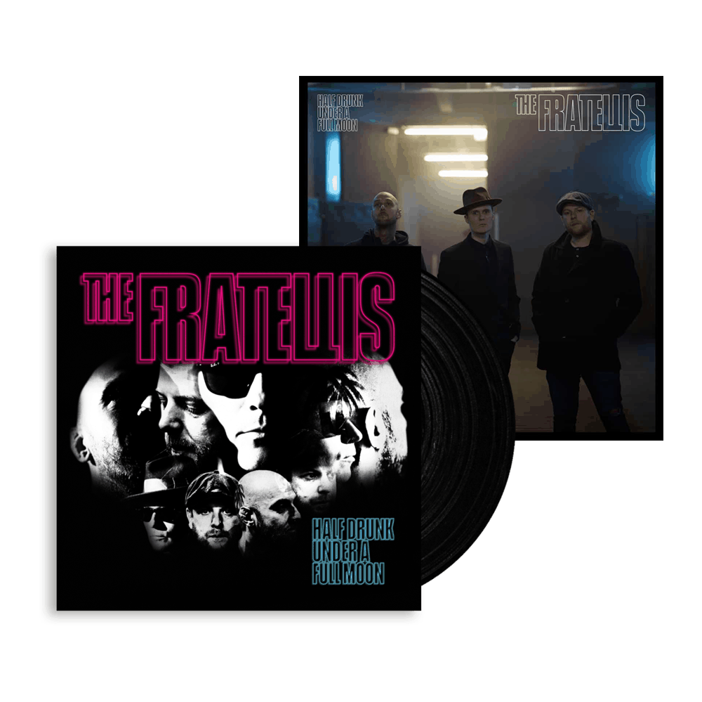 The Fratellis - Half Drunk Under A Full Moon Black Vinyl LP