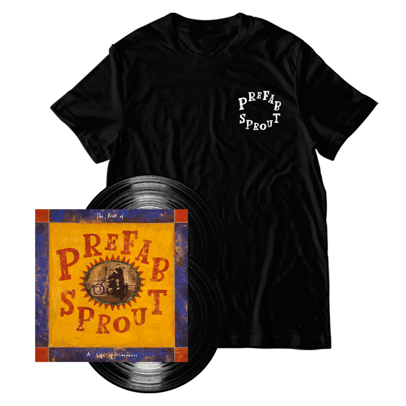 Prefab Sprout - A Life Of Surprises: The Best Of Remastered Double Vinyl T-Shirt