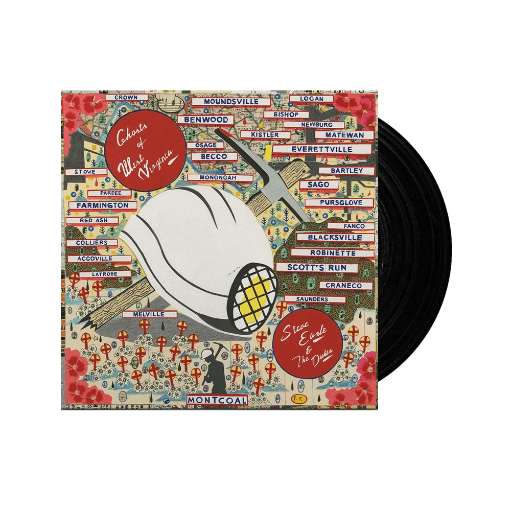 Steve Earle & The Dukes - Ghosts of West Virginia Black Vinyl