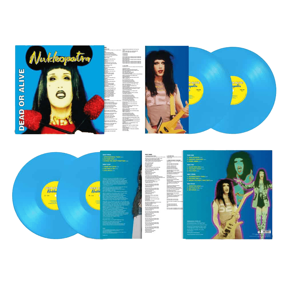 Dead Or Alive - Nukleopatra: 25th Anniversary Edition Blue Double Heavyweight Vinyl