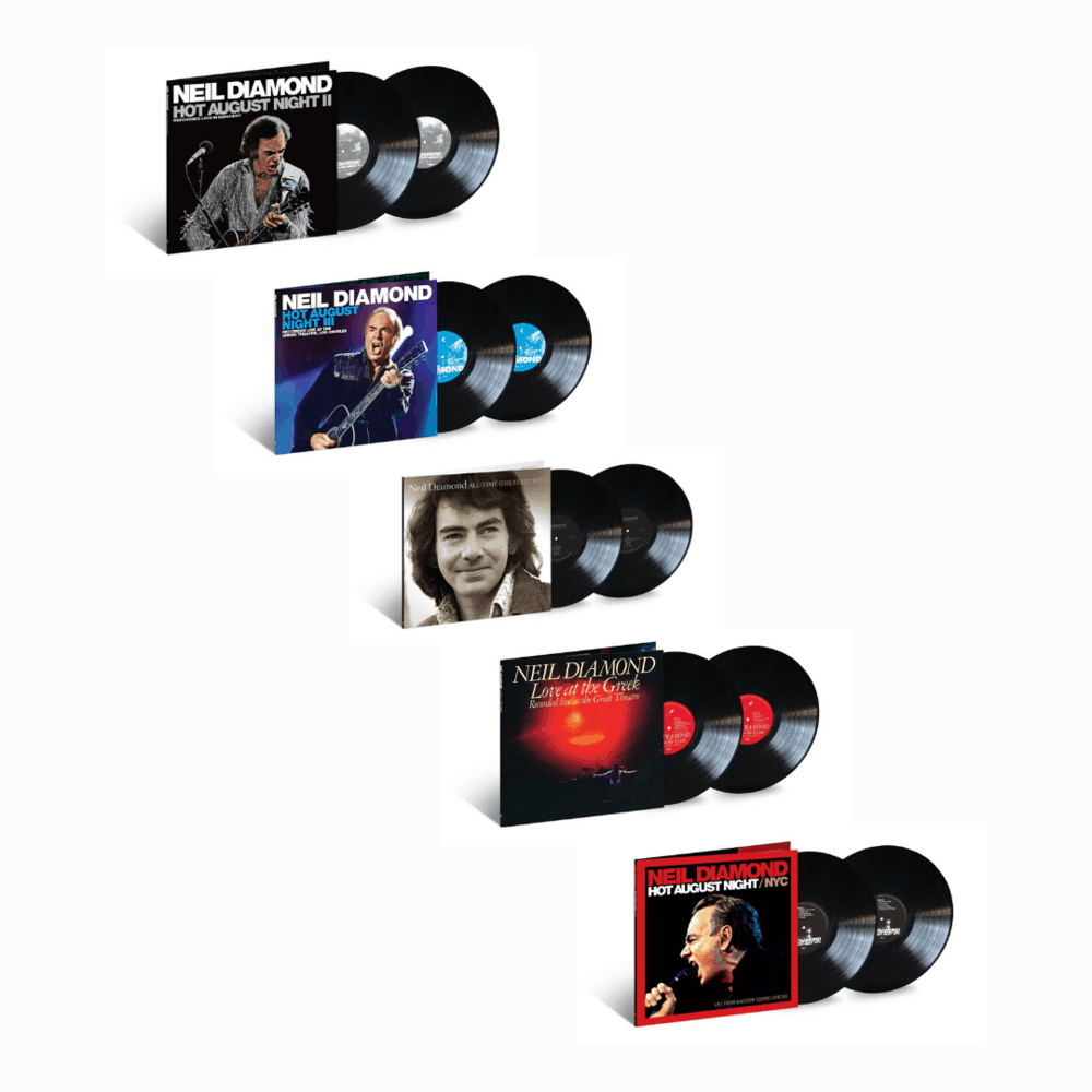 Neil Diamond - Vinyl Bundle: Hot August Night Reissues Love At The Greek All Time Greatest Hits