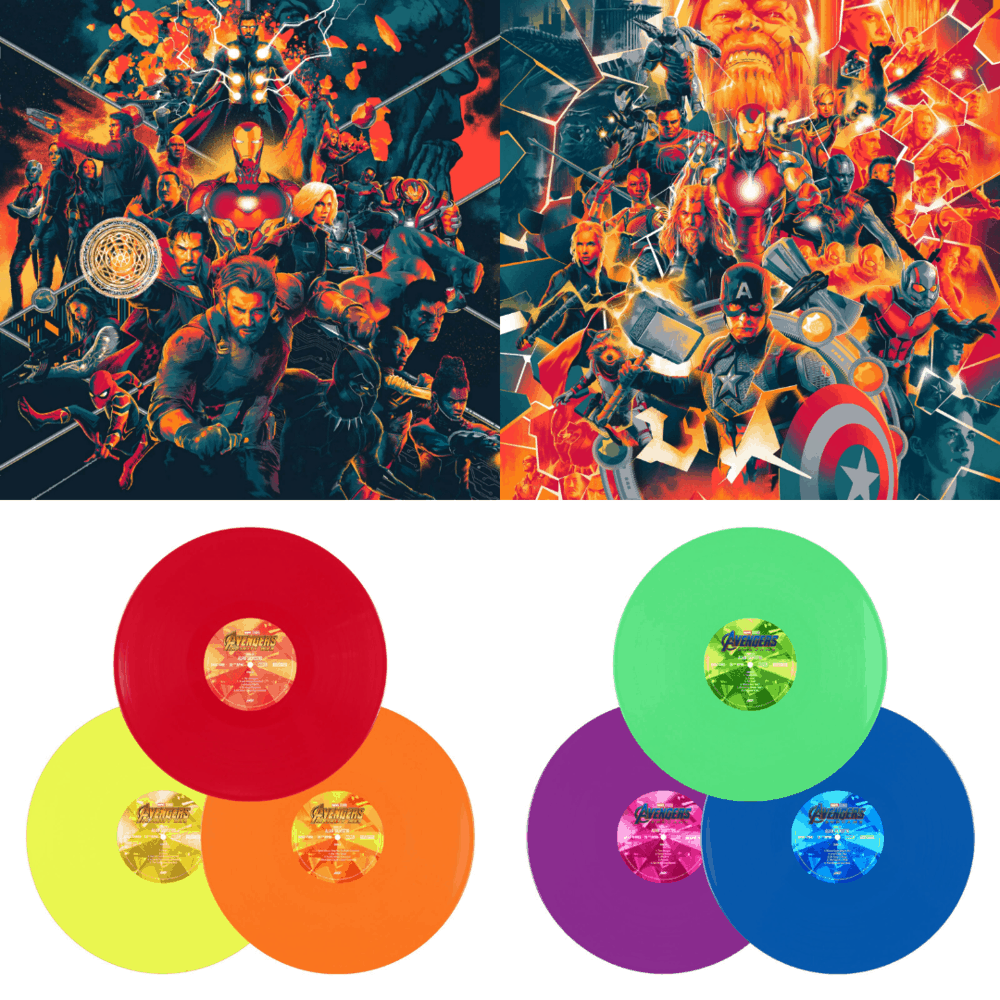 Alan Silvestri - Avengers: Infinity War OST Triple Vinyl Endgame OST Triple Vinyl