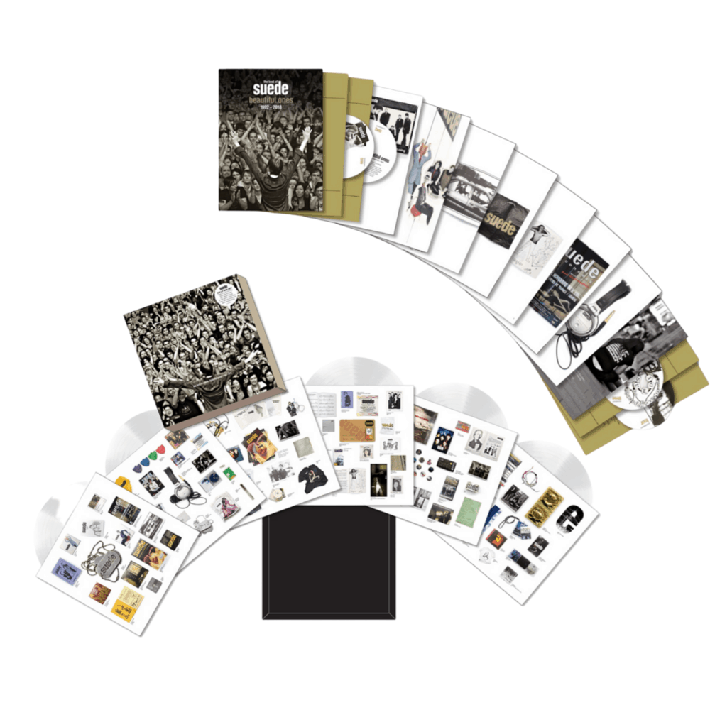 Suede - Beautiful Ones: The Best Of Suede 1992 - 2018 6LP White Vinyl 4CD Boxsets