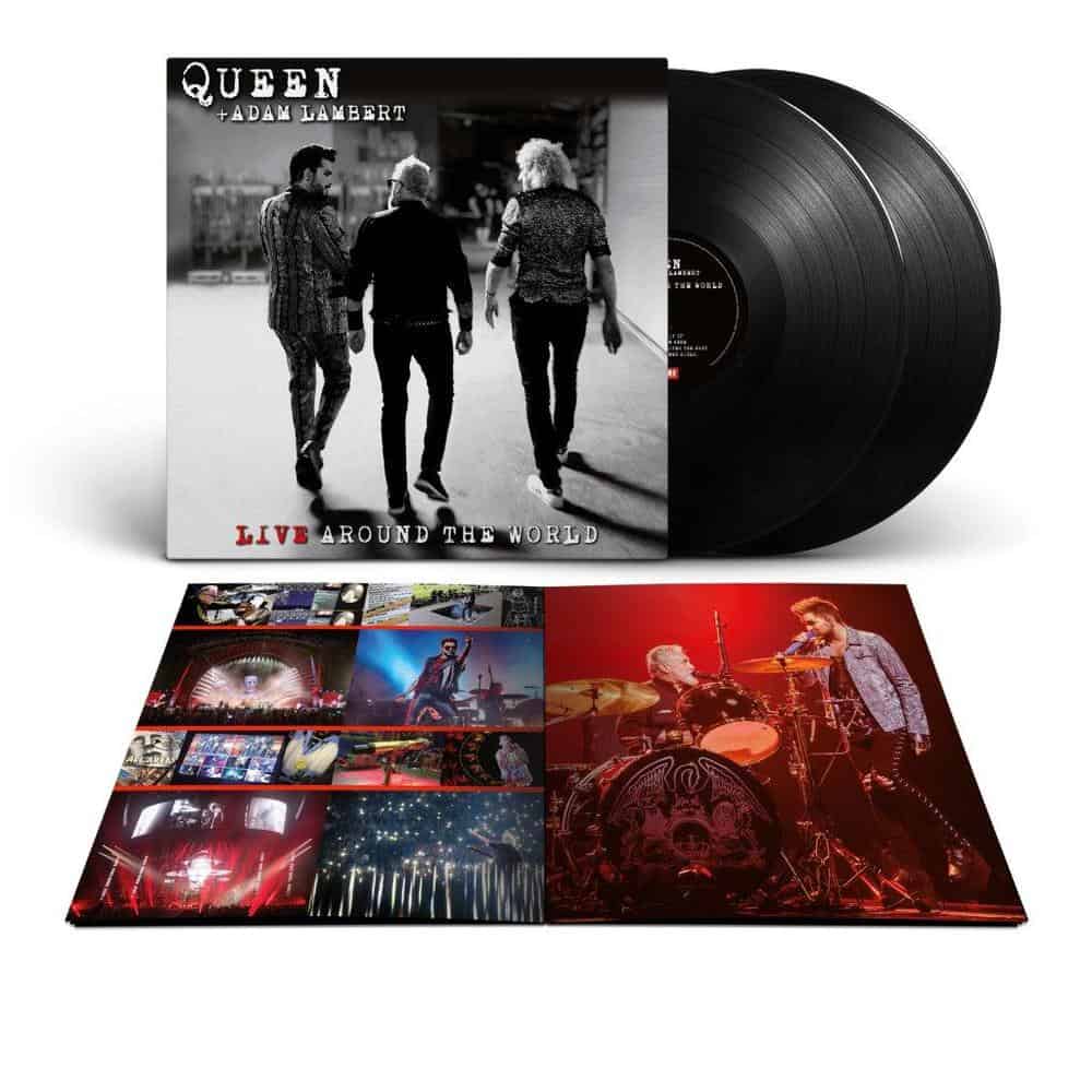 Queen & Adam Lambert - Live Around The World Double Heavyweight Vinyl