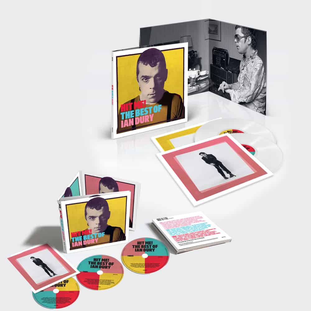 Ian Dury - Hit Me! The Best Of 3CD White Double Vinyl