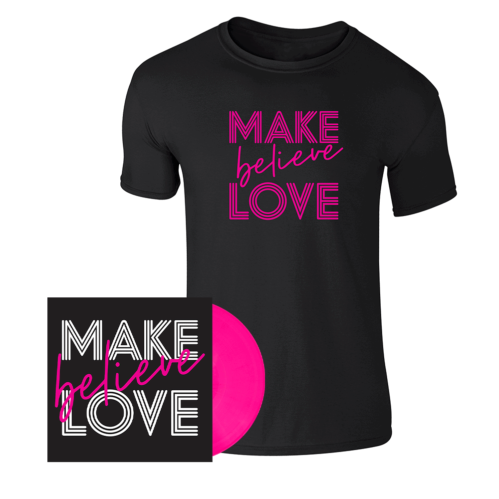 Nigel Clark - Make Believe Love - Vinyl Tee