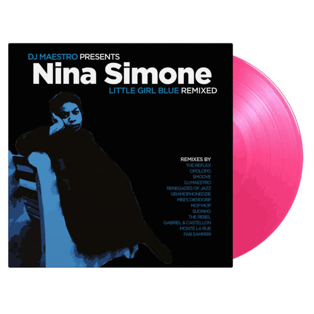 Nina Simone / DJ Maestro  - Little Girl Blue Remixed Pink  Heavyweight Vinyl