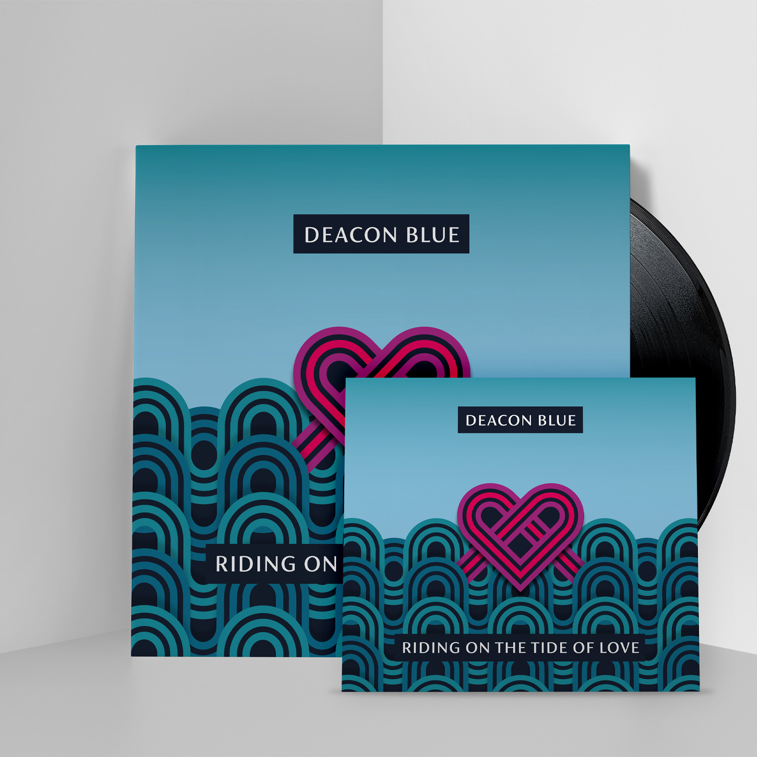 Deacon Blue - Riding On The Tide Of Love CD Black Vinyl