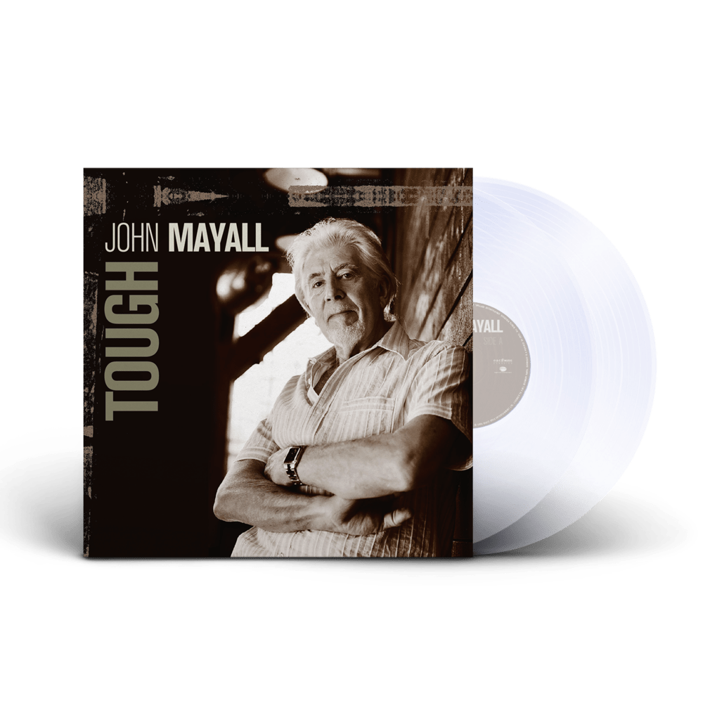 John Mayall - Tough Ltd. & numbered Crystal Clear 2LP Double Heavyweight Vinyl