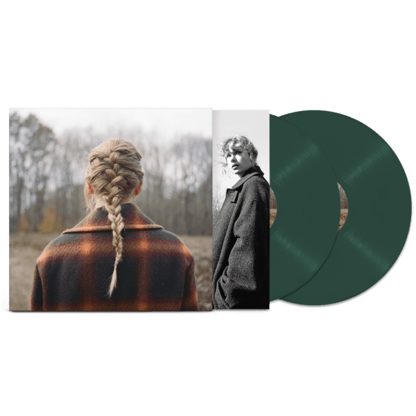 Taylor Swift - evermore Green Double Vinyl