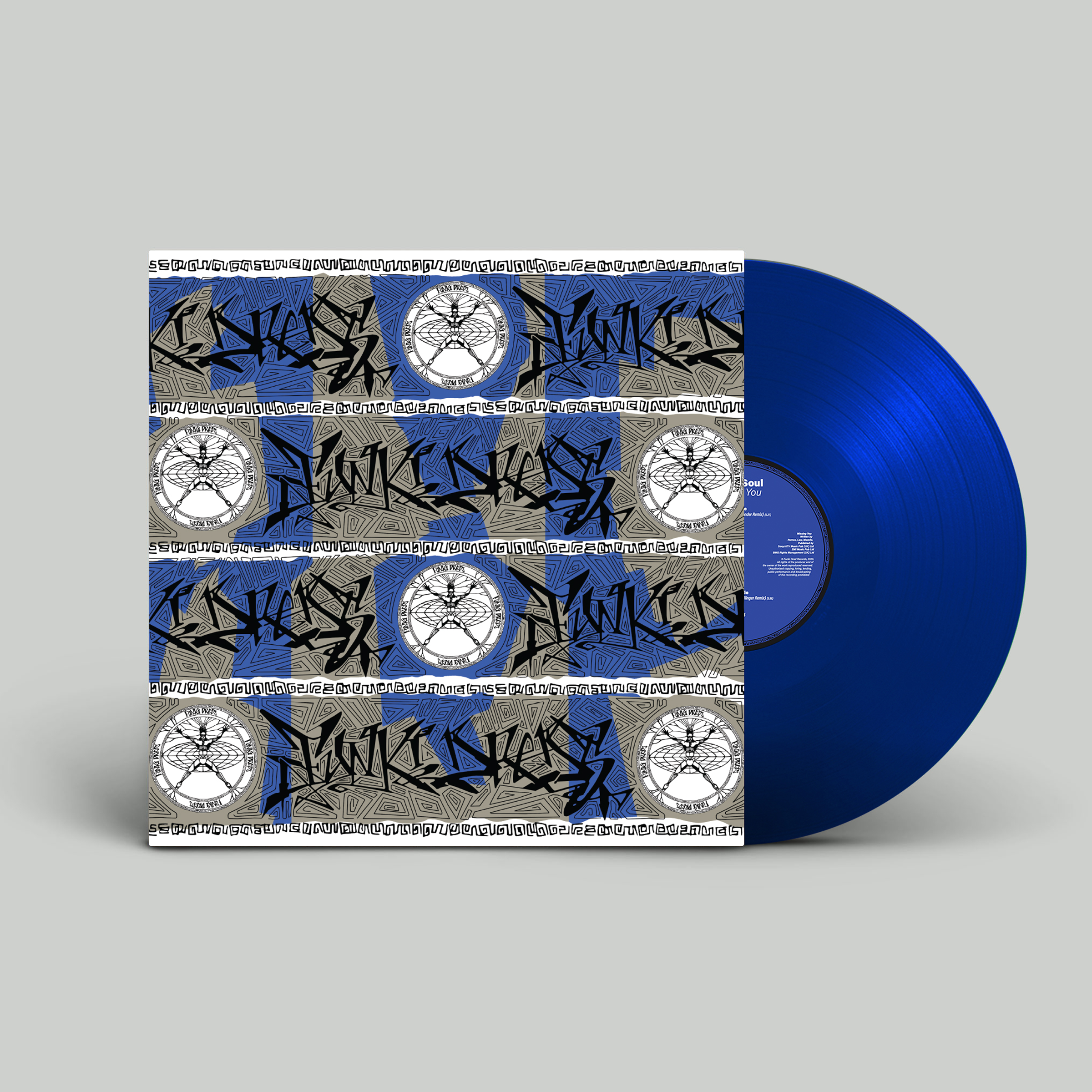 Soul II Soul - Missing You Noodles & Wonder Remix Transparent Blue Vinyl 12 Inch