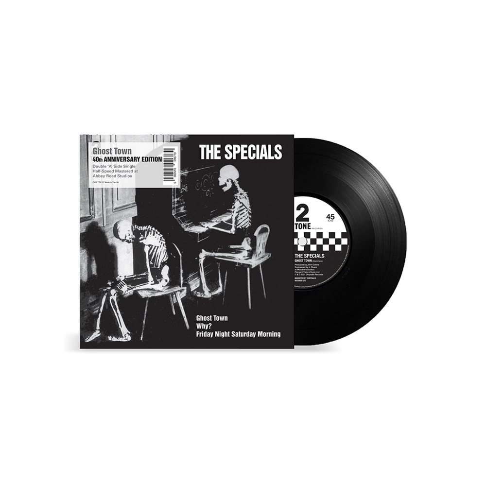 The Specials  - Ghost Town 40th Anniversary Half-Speed Master - 7" Vinyl 7 Inch Vinyl