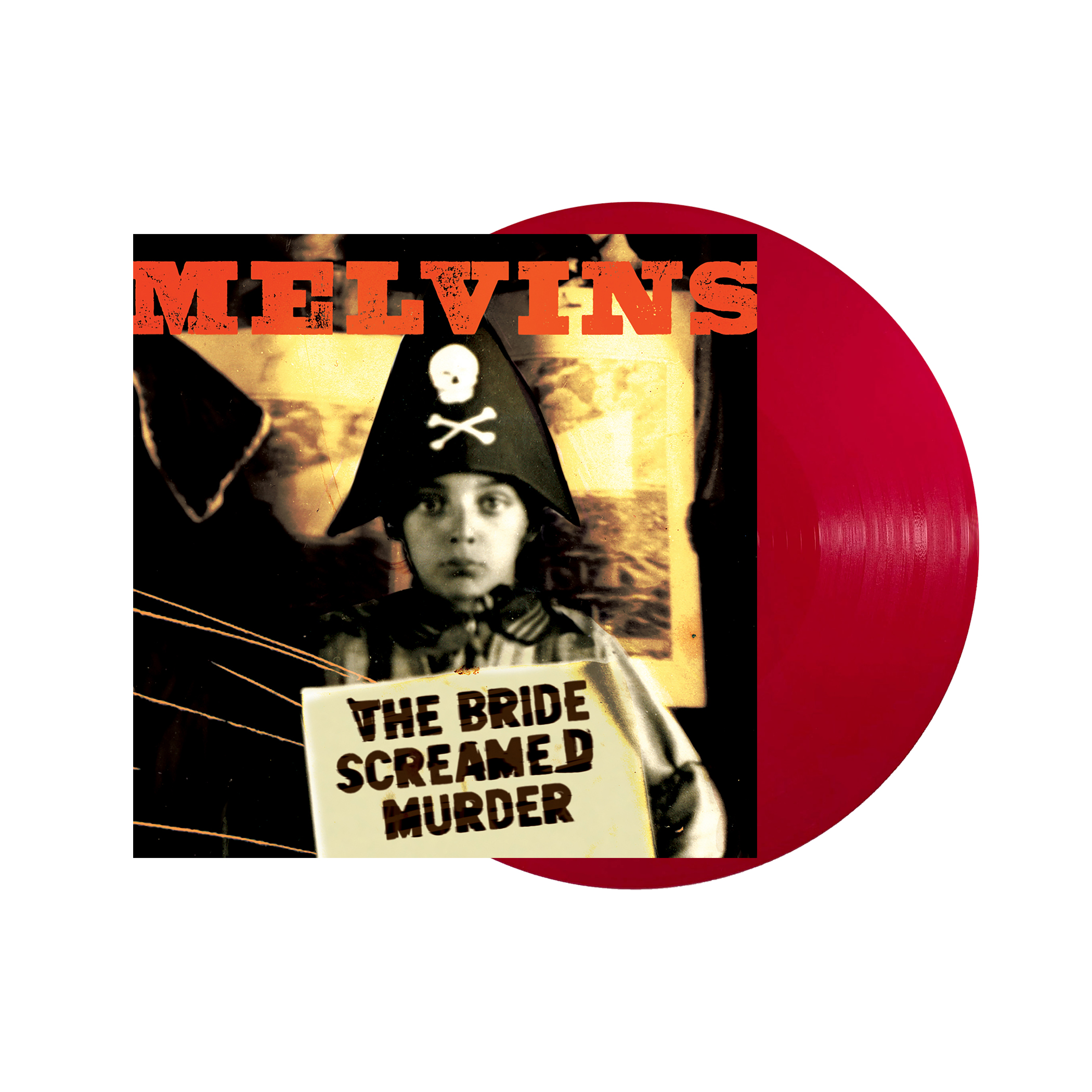 Melvins - The Bride Screamed Murder Opaque Apple Red VInyl Vinyl