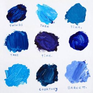 Courtney Barnett - Things Take Time, Take Time Limited Edition Blue Vinyl CD