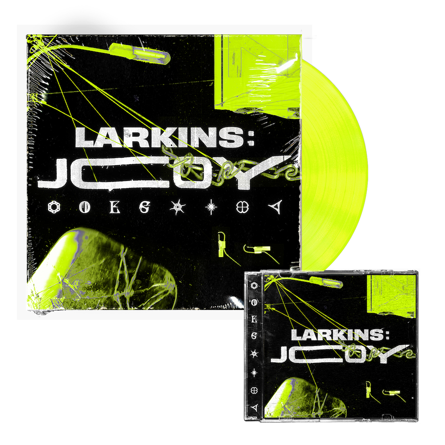 Larkins - JCOY Standard CD Lime Green Vinyl Bundle