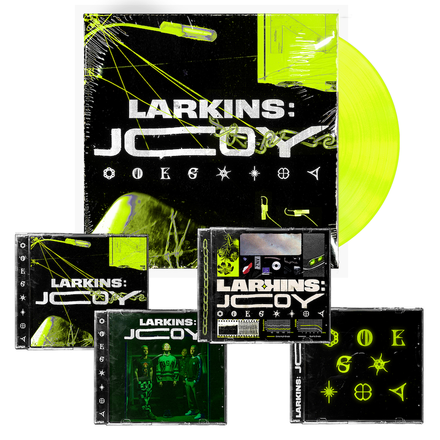 Larkins - JCOY Lime Green Vinyl Complete CD Collection Bundle