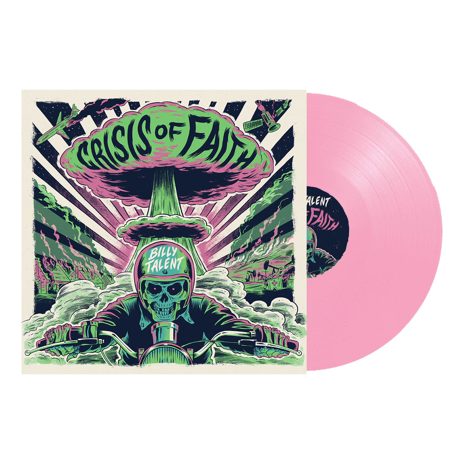 Billy Talent - Crisis Of Faith Bubblegum Colour Vinyl LP