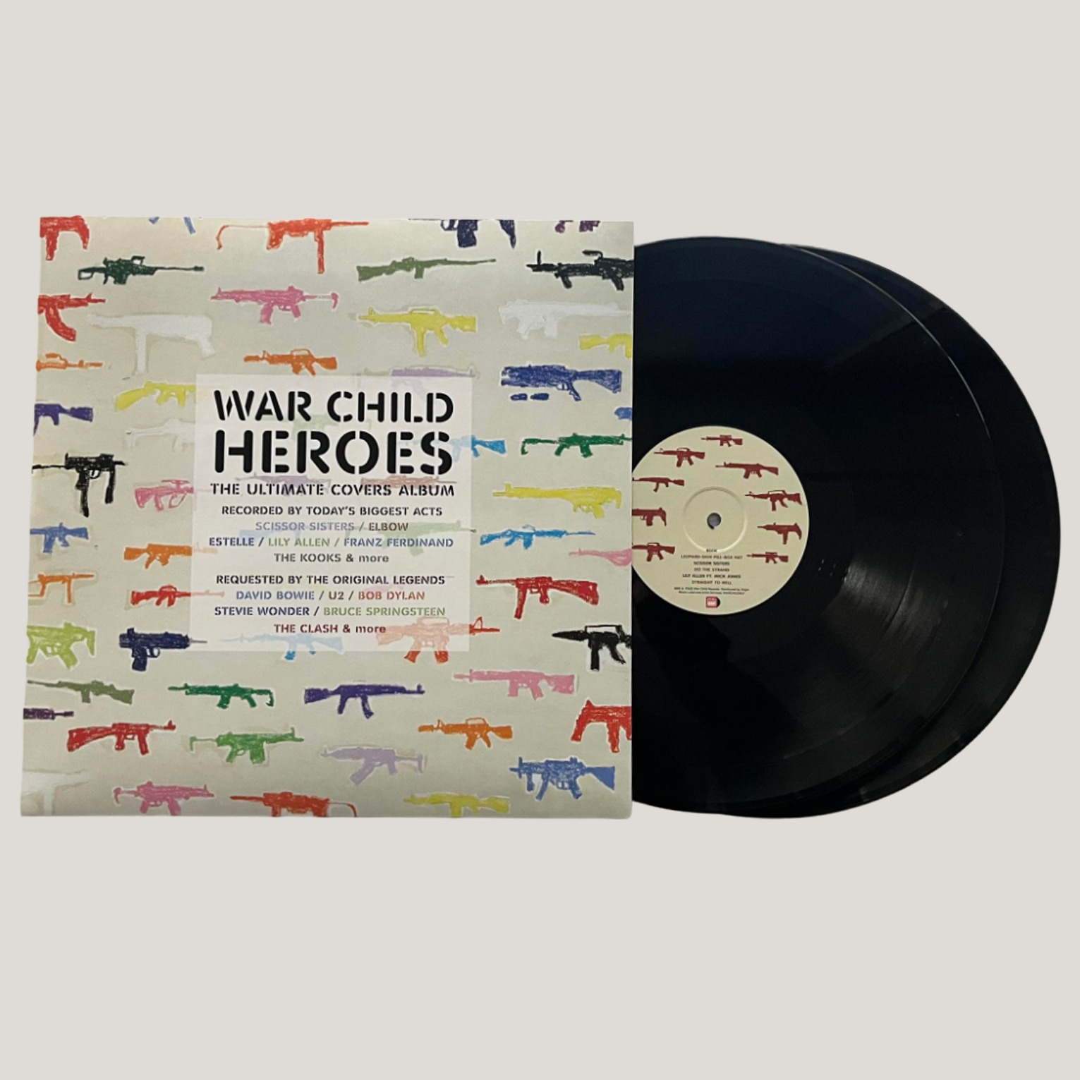 Various Artists - War Child Presents Heroes Black Double Vinyl