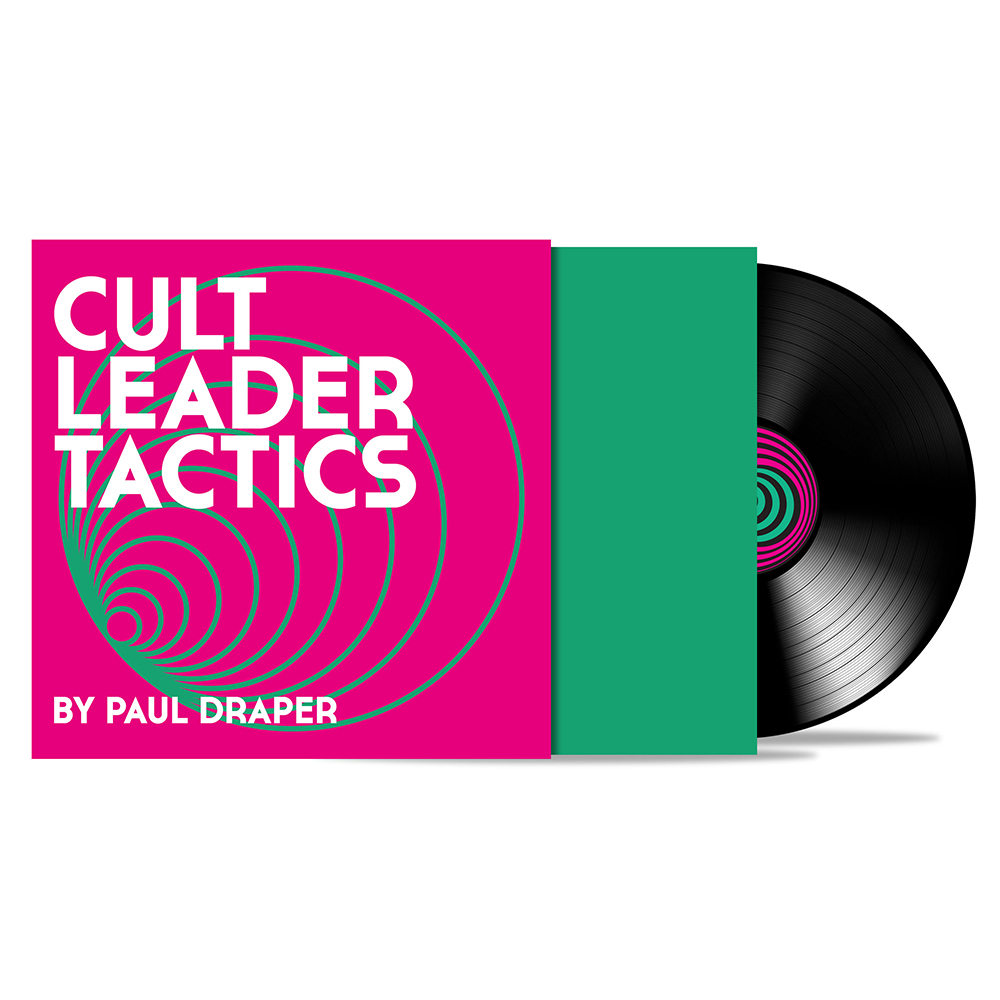 Paul Draper - Cult Leader Tactics Standard Black Vinyl Signed LP