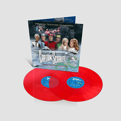 Barry Gray - Captain Scarlet and the Mysterons OST Red Double Vinyl